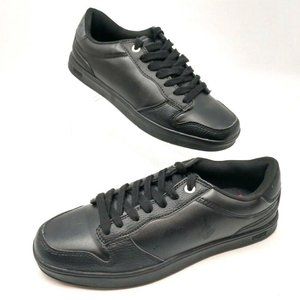 LEVIS 516239A48 EVAN Men's 10 (M) Black Leather Skate Shoes Comfortable Sneakers
